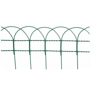 Pletivo DEKORAN, návin 10 m, výška 40 cm Zn+PVC zelené 6005 (role)